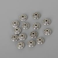 50 Pcs/package Simple Style Printing Alloy Plating Jewelry Accessories main image 5