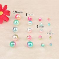 1 Set ABS Gradient Color Beads main image 2