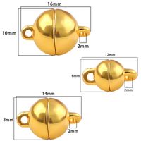 2 Sets/Pack Alloy Solid Color Jewelry Buckle Simple Style main image 2