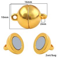 1 Set Alloy Solid Color Simple Style sku image 26