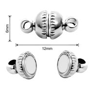 1 Set Alloy Solid Color Simple Style sku image 1