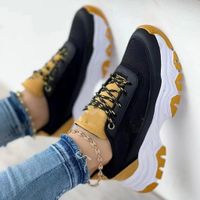 Women's Basic Solid Color Round Toe Running Shoes main image 1