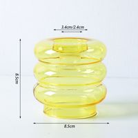 Simple Style Solid Color Glass Vase sku image 4