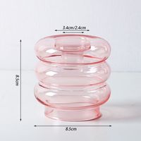Einfacher Stil Einfarbig Glas Vase sku image 3