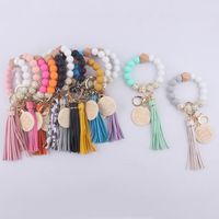 Simple Style Letter Silica Gel Beaded Mother's Day Women's Keychain main image 4