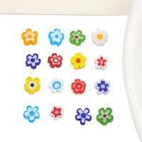 10 Pieces Glass Flower Beads main image 4