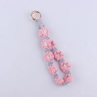 Vintage Style Flower Cotton Women's Keychain sku image 5