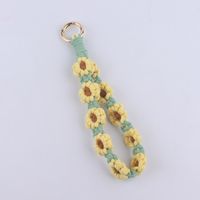 Vintage Style Flower Cotton Women's Keychain sku image 13