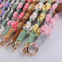 Vintage Style Flower Cotton Women's Keychain main image 2