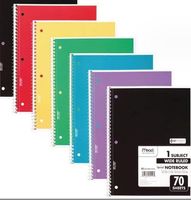 1 Set Multicolor Class Learning School Wood-free Paper Business Retro Artistic Notebook sku image 1