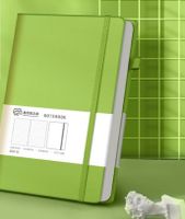 1 Piece Multicolor Learning School Pu Leather Paper Business Retro Formal Notebook main image 4