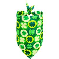 Simple Style Classic Style Polyester Four Leaf Clover Pet Scarf sku image 4
