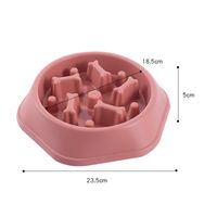 Simple Style Classic Style Plastic Solid Color Pet Tableware sku image 4