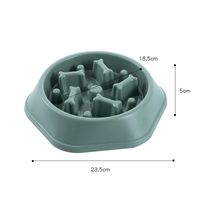 Simple Style Classic Style Plastic Solid Color Pet Tableware sku image 2