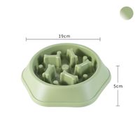 Simple Style Classic Style Plastic Solid Color Pet Tableware sku image 7