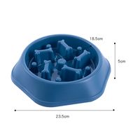 Simple Style Classic Style Plastic Solid Color Pet Tableware sku image 1