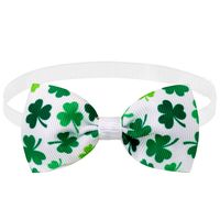 Simple Style Classic Style Ribbed Band Four Leaf Clover Pet Accessories sku image 14