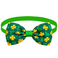 Simple Style Classic Style Ribbed Band Four Leaf Clover Pet Accessories sku image 16