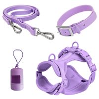 Simple Style Classic Style Pvc Polyester Solid Color Leash main image 1