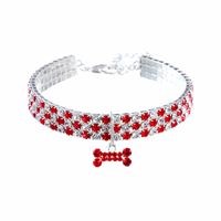 Simple Style Classic Style Commute Alloy Bow Knot Inlay Pet Collar sku image 5
