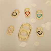 1 Piece Copper Can Heart Shape Casual Hip-Hop Commute main image 8