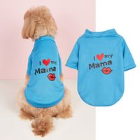 Simple Style Polyester Letter Heart Shape Pet Clothing sku image 19