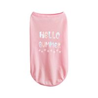 Cartoon Style Polyester Letter Pet Clothing main image 4
