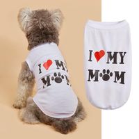 Cute Polyester Letter Heart Shape Pet Clothing main image 3