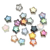 100 PCS/Package Diameter 8mm Hole 1~1.9mm Glass Star Beads main image 4