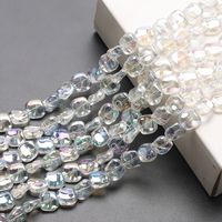 20 PCS/Package 12 * 5mm Glass Square Beads sku image 1