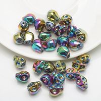 30 Pieces Per Pack 8 * 10mm 1mm Glass Glass Skull Beads sku image 14