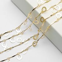 1 Piece Simple Style Leaves Heart Shape Butterfly Alloy Plating Chain Jewelry Accessories sku image 10