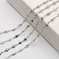 1 Piece Simple Style Leaves Heart Shape Butterfly Alloy Plating Chain Jewelry Accessories sku image 6