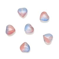50 PCS/Package 8 * 5mm Hole 1~1.9mm Glass Heart Shape Beads sku image 11