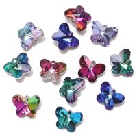20 PCS/Package 12 * 14mm Glass Butterfly Beads main image 5