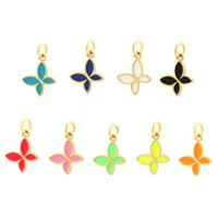 1 Piece Ig Style Cute Romantic Butterfly Copper Enamel Plating Jewelry Accessories main image 9