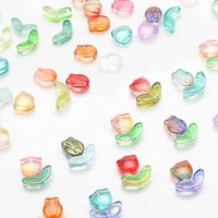 20 Sets Per Pack 5 * 14mm 8 * 10mm Glass Flower Beads main image 6