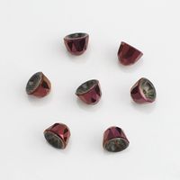 50 Stück/Paket 7*8mm Loch 1~1.9mm Kristall Glas Einfarbig Perlen sku image 8