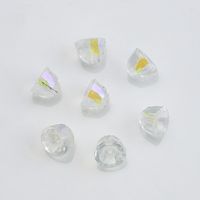 50 Stück/Paket 7*8mm Loch 1~1.9mm Kristall Glas Einfarbig Perlen sku image 12