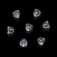50 PCS/Package 7 * 8mm Hole 1~1.9mm Crystal Glass Solid Color Beads sku image 1