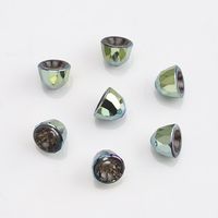 50 Stück/Paket 7*8mm Loch 1~1.9mm Kristall Glas Einfarbig Perlen sku image 7