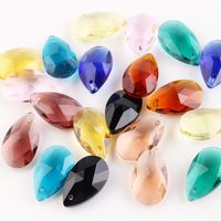 20 Pcs/package Simple Style Water Droplets Crystal Polishing Jewelry Accessories main image 4