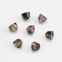 50 PCS/Package 7 * 8mm Hole 1~1.9mm Crystal Glass Solid Color Beads sku image 2
