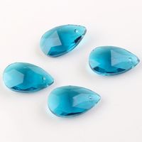 20 Pcs/package Simple Style Water Droplets Crystal Polishing Jewelry Accessories sku image 6