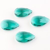 20 Pcs/package Simple Style Water Droplets Crystal Polishing Jewelry Accessories sku image 7