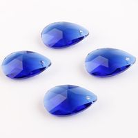 20 Pcs/package Simple Style Water Droplets Crystal Polishing Jewelry Accessories sku image 9