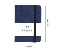 1 Piece Letter Learning School Imitation Leather Wood-free Paper Preppy Style Formal Artistic Notebook sku image 6