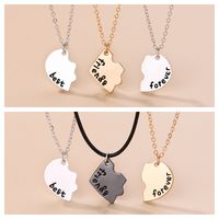 Wholesale Jewelry Casual Household Heart Shape Alloy Pendant Necklace main image 1