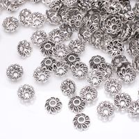 100 PCS/Package Metal Flower Flower Shape Bead Caps Simple Style sku image 14