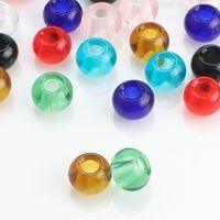 20 PCS/Package 10 * 14mm Hole 6~9.9mm Glass Round Beads main image 1